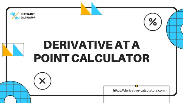 derivative at a point calculator with steps