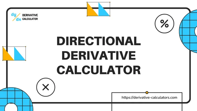 directional derivative calculator with steps