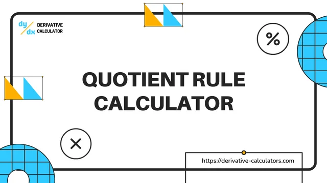 Quotient rule calculator with steps